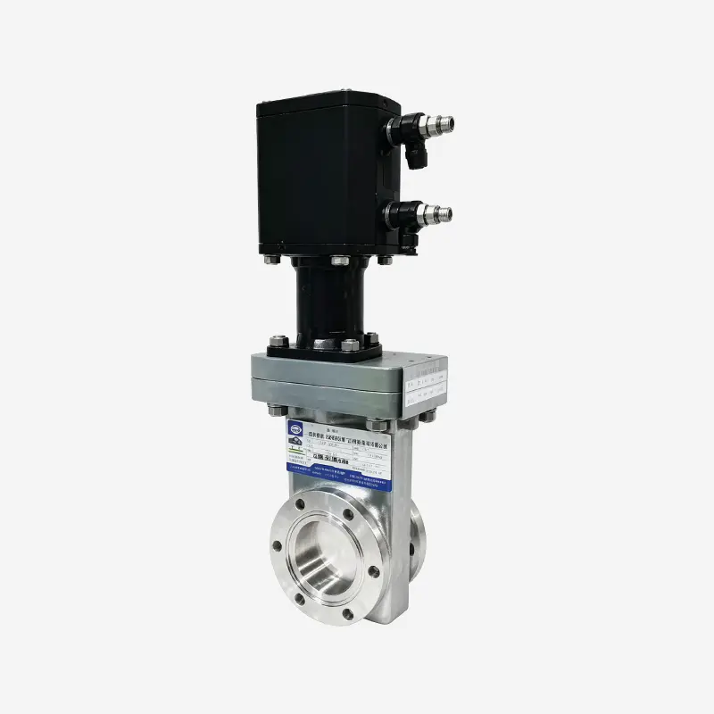 超高真空ゲートバルブ（リンケージタイプ） CFフランジ（ミニサイズ） ニューマチックシリーズ（ベローズ・メタルシールリング付）